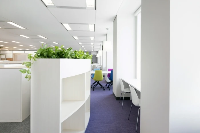 書庫の上をプランターにする”棚グリーン”