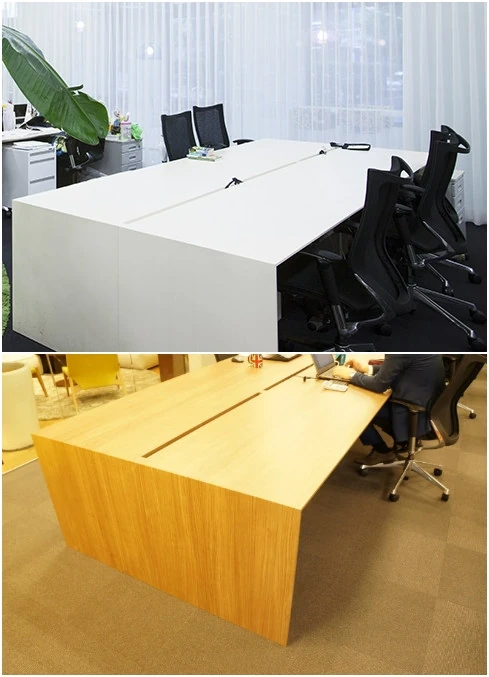 ■生まれ変わったデスクとゾーンによるカラーリング■