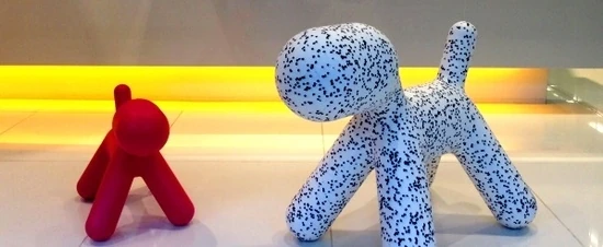 MAGIS SHOP限定色フクシアピンクのPuppy2匹がやってきました