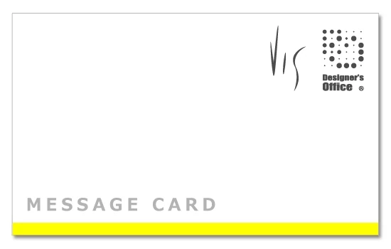 メッセージカード