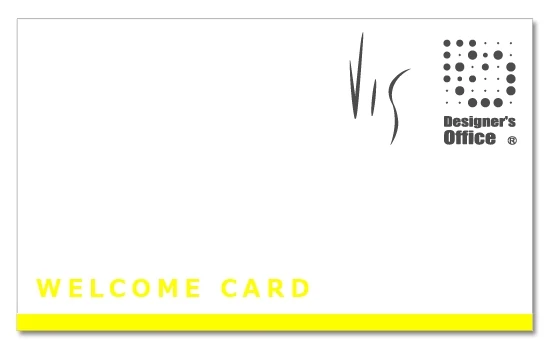 ウェルカムカード