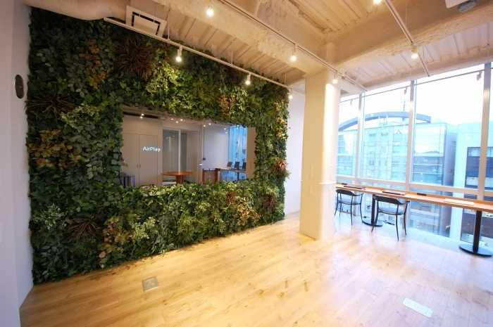 ”壁グリーン”で壁面緑化