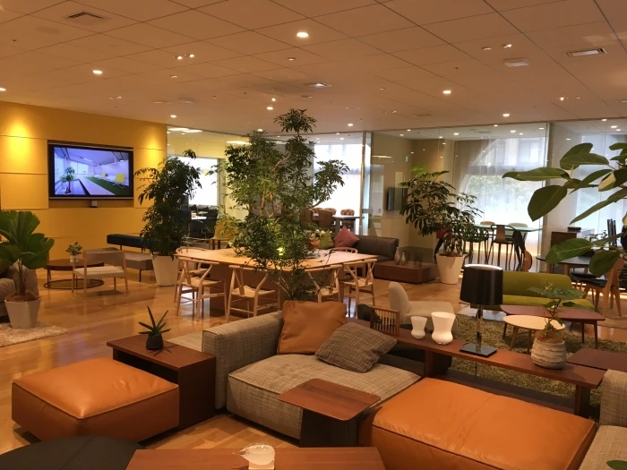 ■ショールームを兼ねたサロンスペース