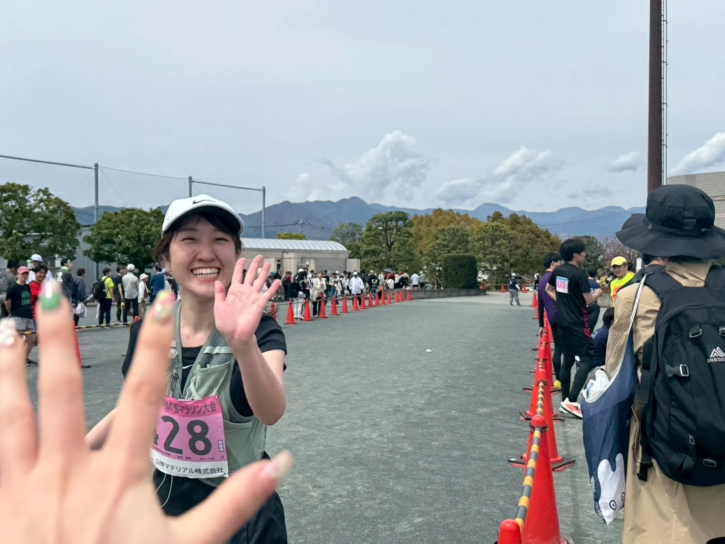 ついにゴール！～笑顔の再会～