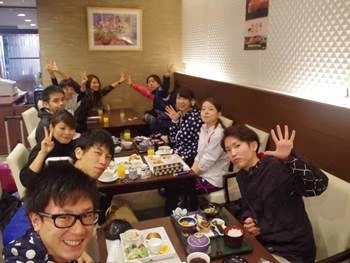 07：30　宿泊ホテルにて朝食