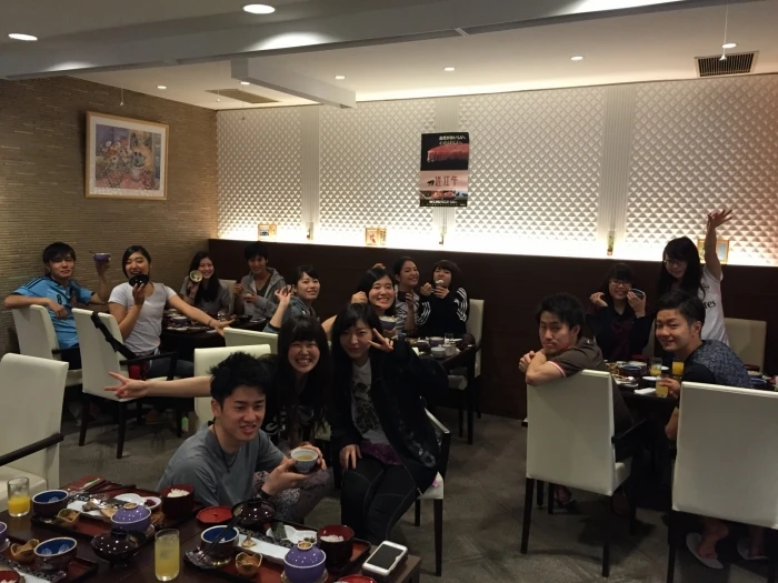 7:10　ホテルにて朝食