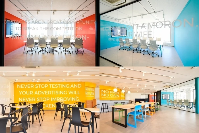 4-2.企業理念を表現して一体感のある空間に