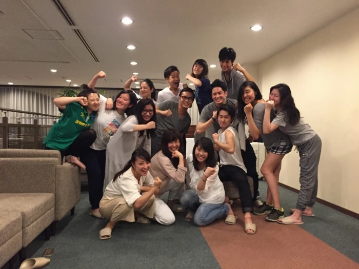 21:00　前泊のホテルにて集合