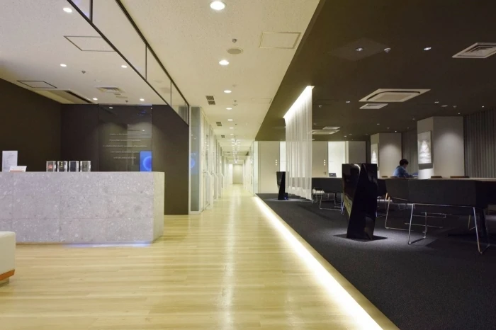 敢えてつくられた余白の空間。レイアウトにこめられた工夫。