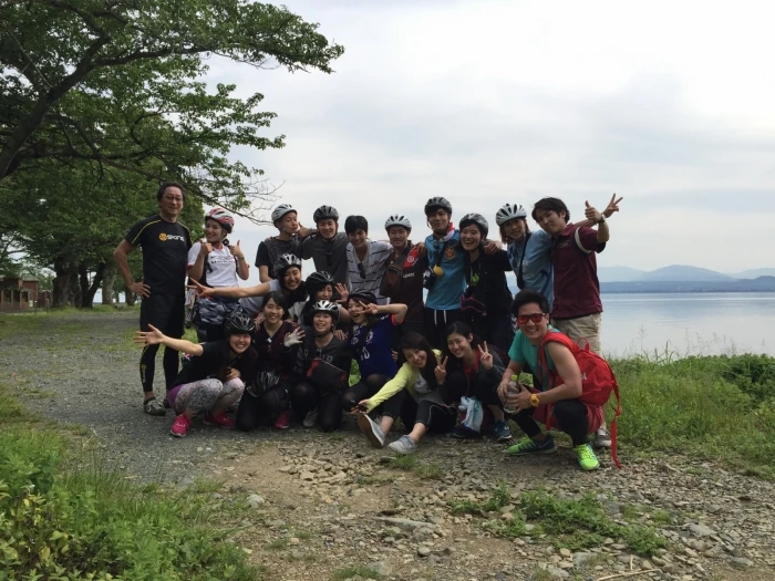 15:45　第4チェックポイント到着／海津大崎