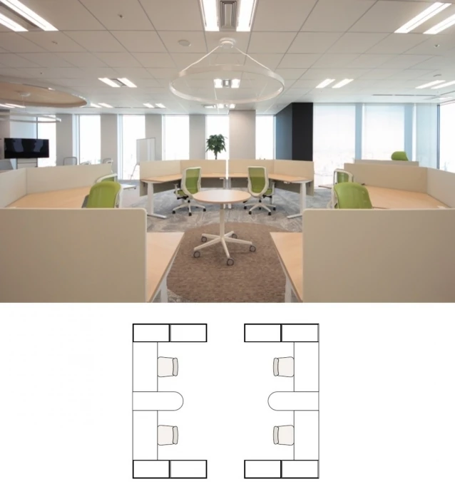 背面型レイアウト