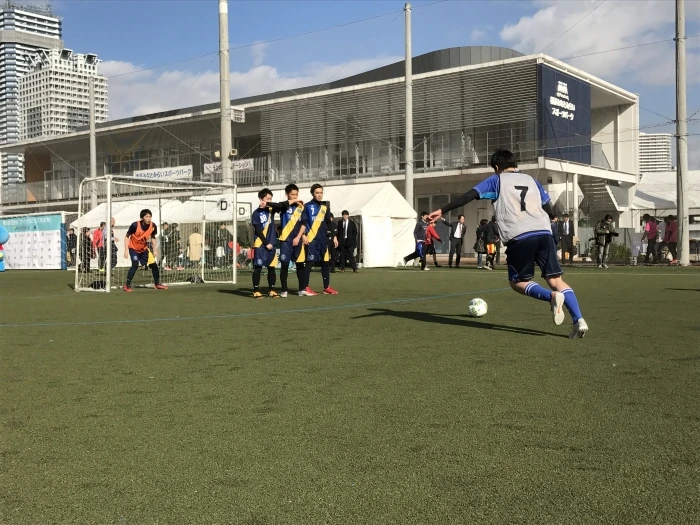 心の隙に抜かれたシュート