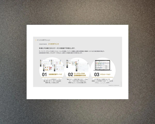 ワークプレイス構築に新たな視点をもたらすDXツール「WORK DESIGN PLATFORM」