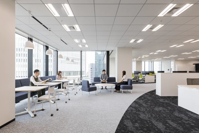 フリーアドレスを導入。新しい働き方を実現するワークスペース