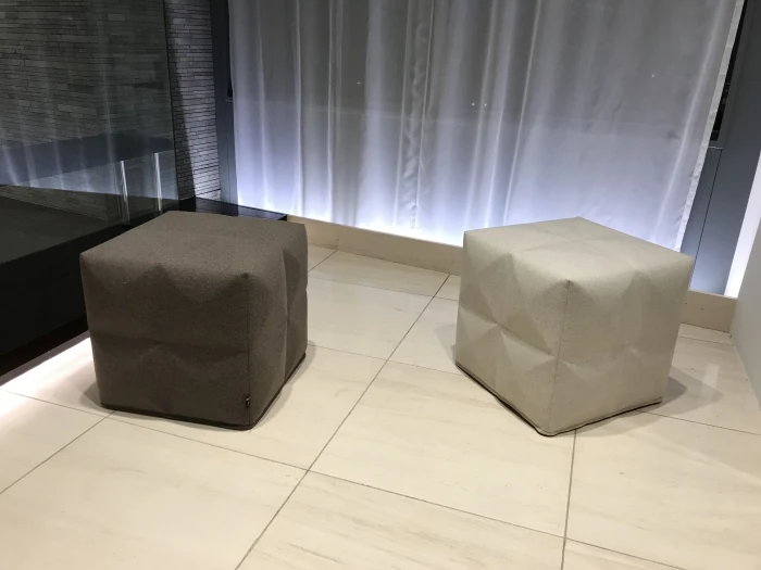 吸音機能のあるフェルト素材でできた「BuzziSpace」