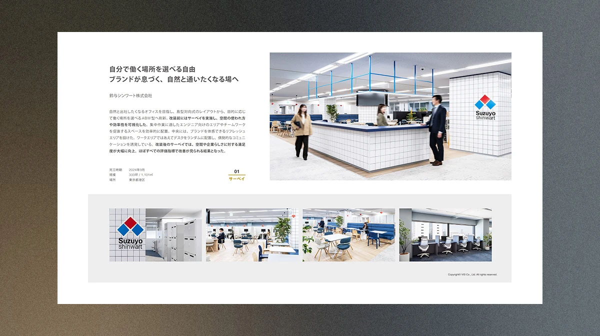 WORK DESIGN PLATFORMを活用したオフィス事例（2025.7）