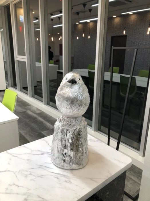 ◆センサー付きのオブジェで来訪を知らせる！